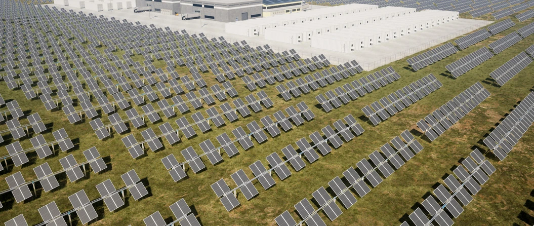 Centrales el&eacute;ctricas de gran escala montadas en el suelo